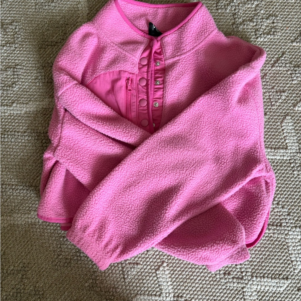 PacSun Pink Cowl Neck Sweater